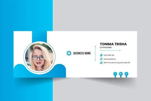 Business email signature template design or email footer and personal social media cover,Corporate email signature template design and personal social media cover cover,